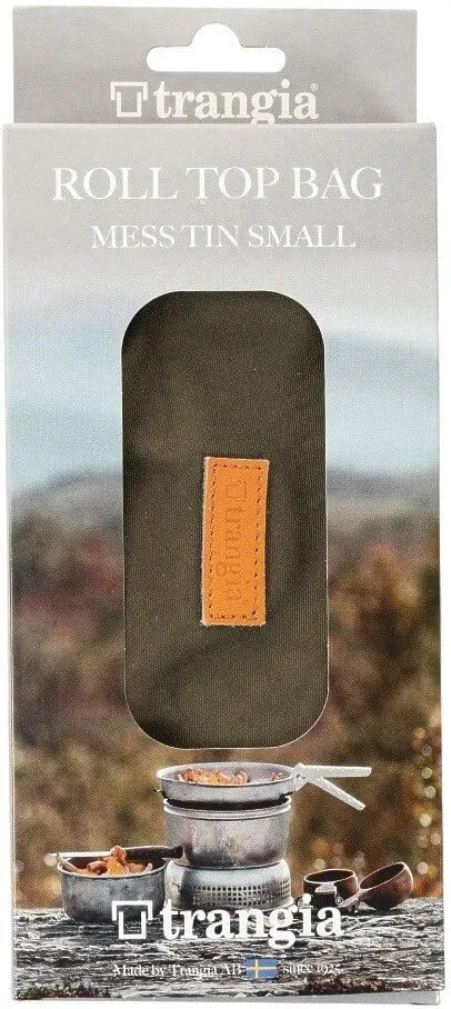 Trangia Roll Top Mess Tin Storage Bag, Size Small, Olive,TR-619101