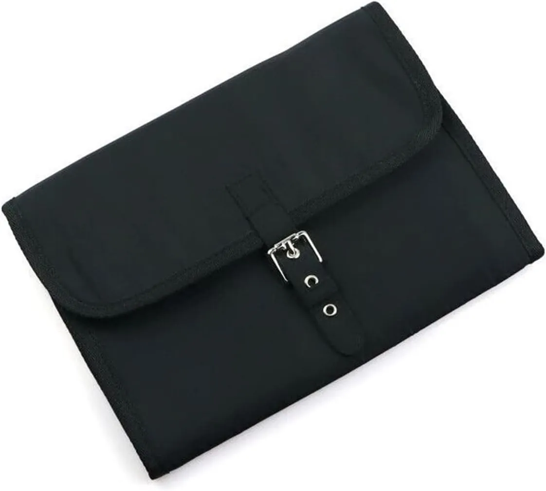 Travel Strap Storage Box for Smart Watch Strap Storage Bag Tote Bag Display Box Tote Bag Watch Roll Holder Display Bag Jewelry Display Box (Color : Black) (Black)