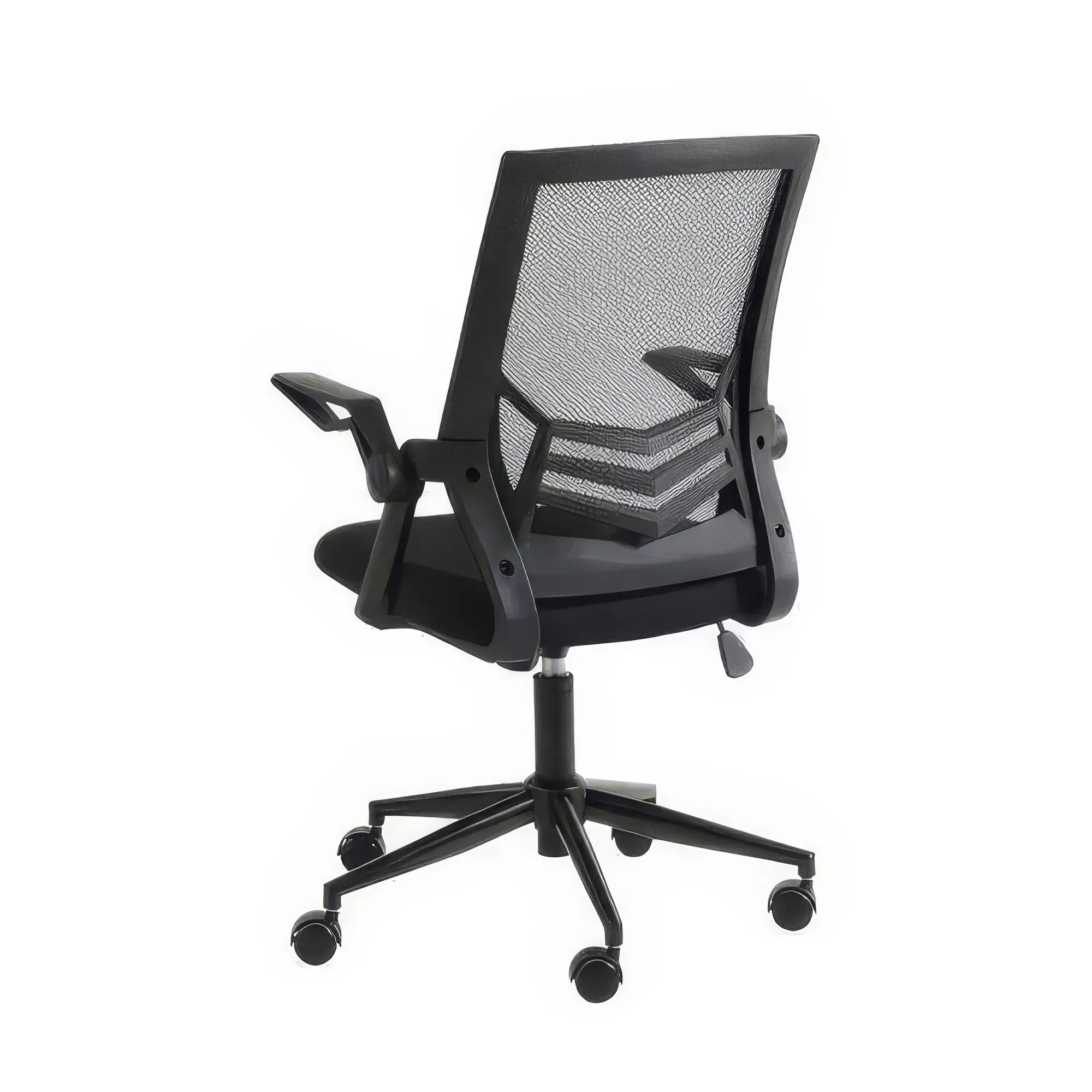 Tygerclaw Mesh Mid Back Office Chair - Black|Fauteuil de bureau en mailles TygerClaw mi-dossier - noir