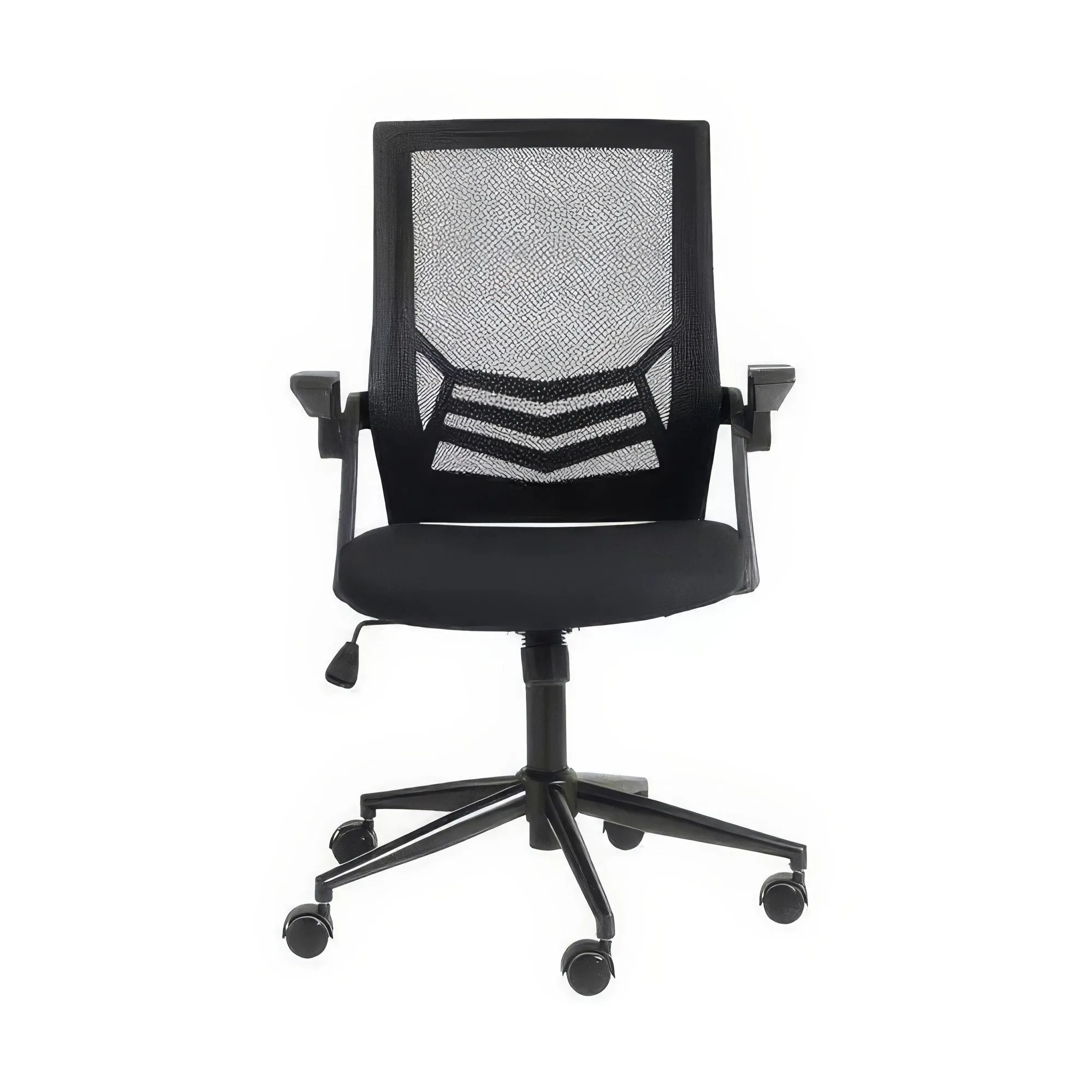 Tygerclaw Mesh Mid Back Office Chair - Black|Fauteuil de bureau en mailles TygerClaw mi-dossier - noir