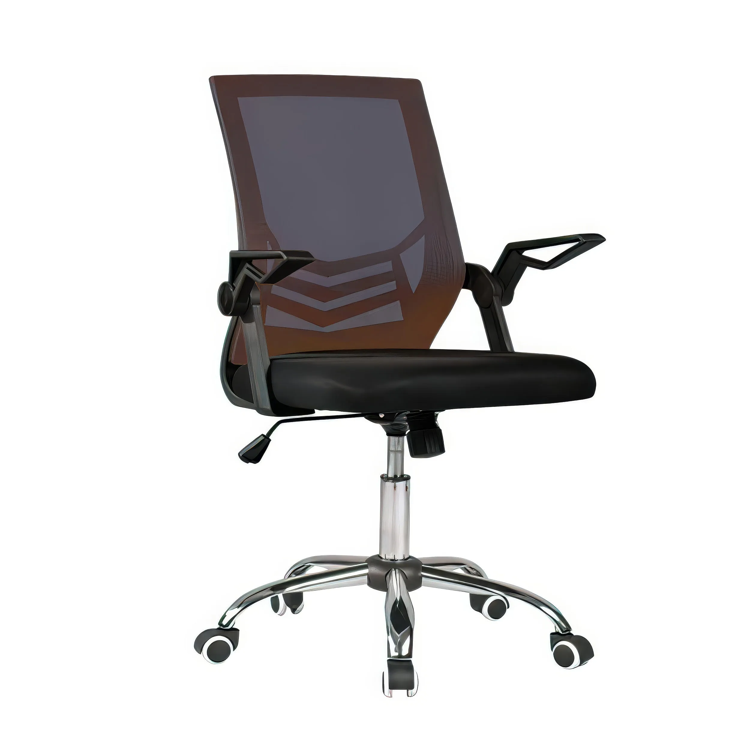 Tygerclaw Mesh Mid Back Office Chair - Black|Fauteuil de bureau en mailles TygerClaw mi-dossier - noir
