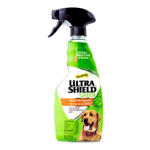 UltraShield Green Natural Flea and Tick Repellent for Dogs