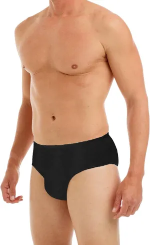 Underworks 20-Pack Mens Disposable 100% Cotton Underwear - For Travel- Hospital Stays- Emergencies 468