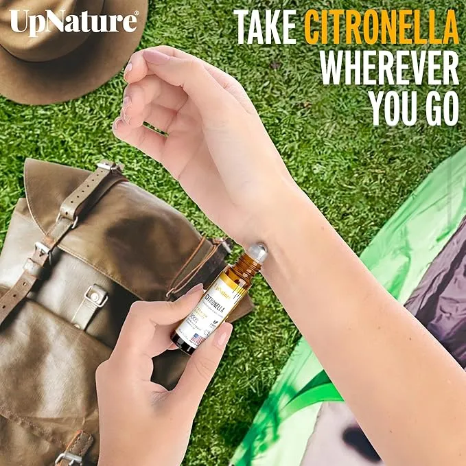 UpNature Citronella Oil Roll On – 100% Natural