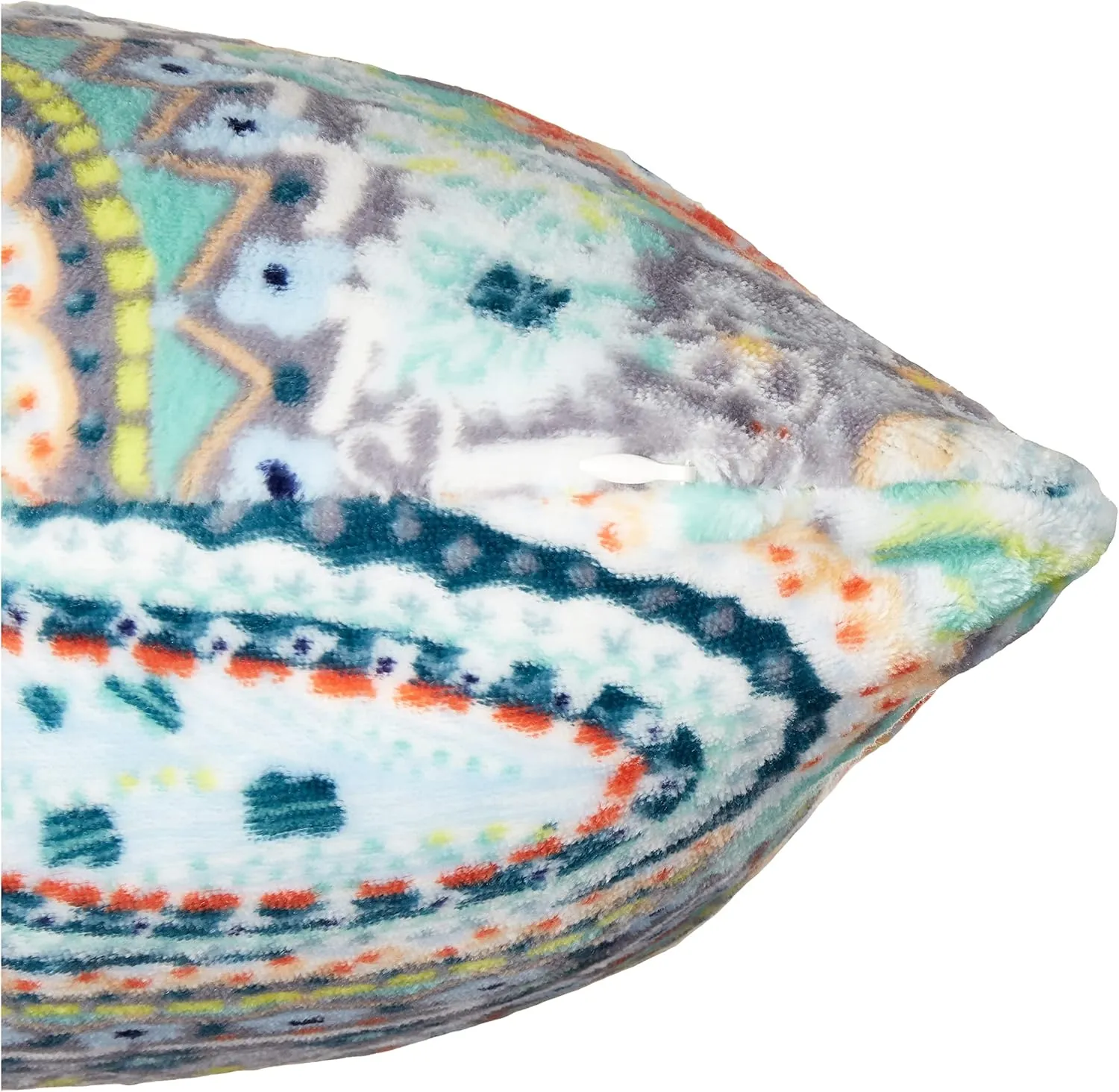 Vera Bradley Women's Decorative Throw Pillow With Removeable Hypoallergenic Insert, Citrus Paisley, One Size