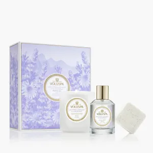 Voluspa Mountain Lavender And Chamomile Retreat Ritual Gift Set