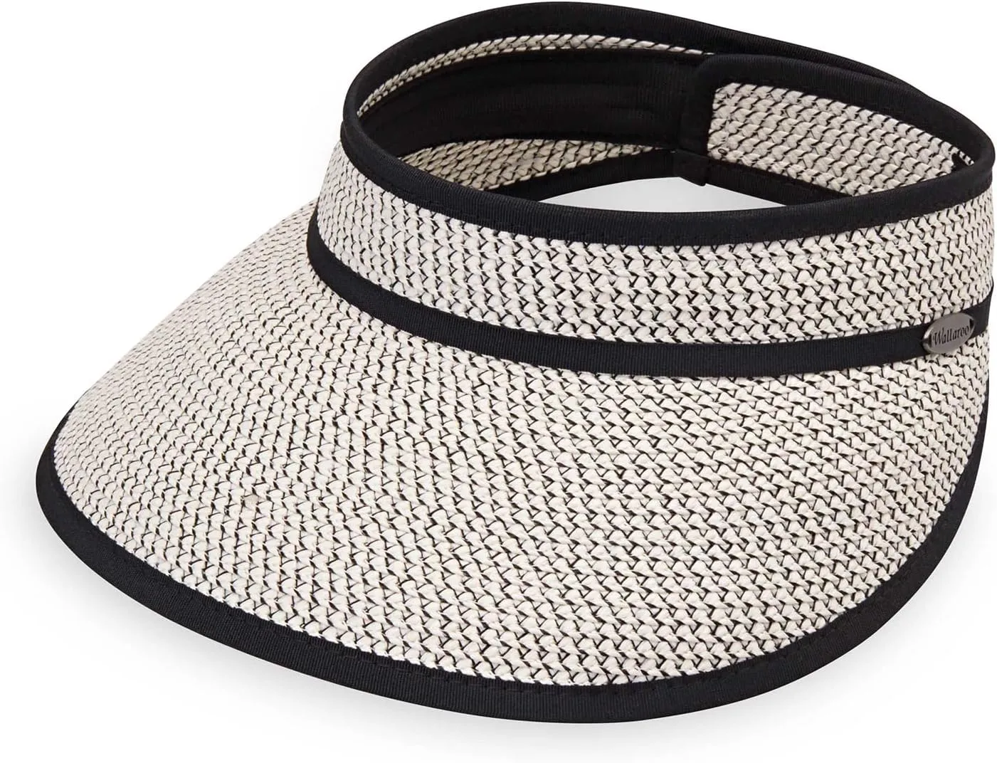 Wallaroo Hat Company Women’s Charlie Sun Visor – Wide Brim, Packable Design and Adjustable Sizing for Medium Crown Sizes