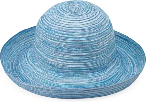 Wallaroo Hat Company Women’s Sydney Sun Hat - UPF 30  Sun Protection, Packable, Adjustable, Medium - Beach, Travel, Wide Brim
