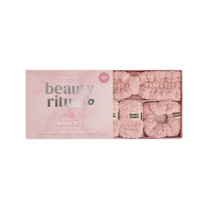 Wash Set 3pc Beauty Ritual - Dusty Pink