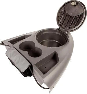 Wilderness Systems Pungo Dashboard | Kayak Dashboard with Dry Storage| Console for Pungo Kayaks, Gray