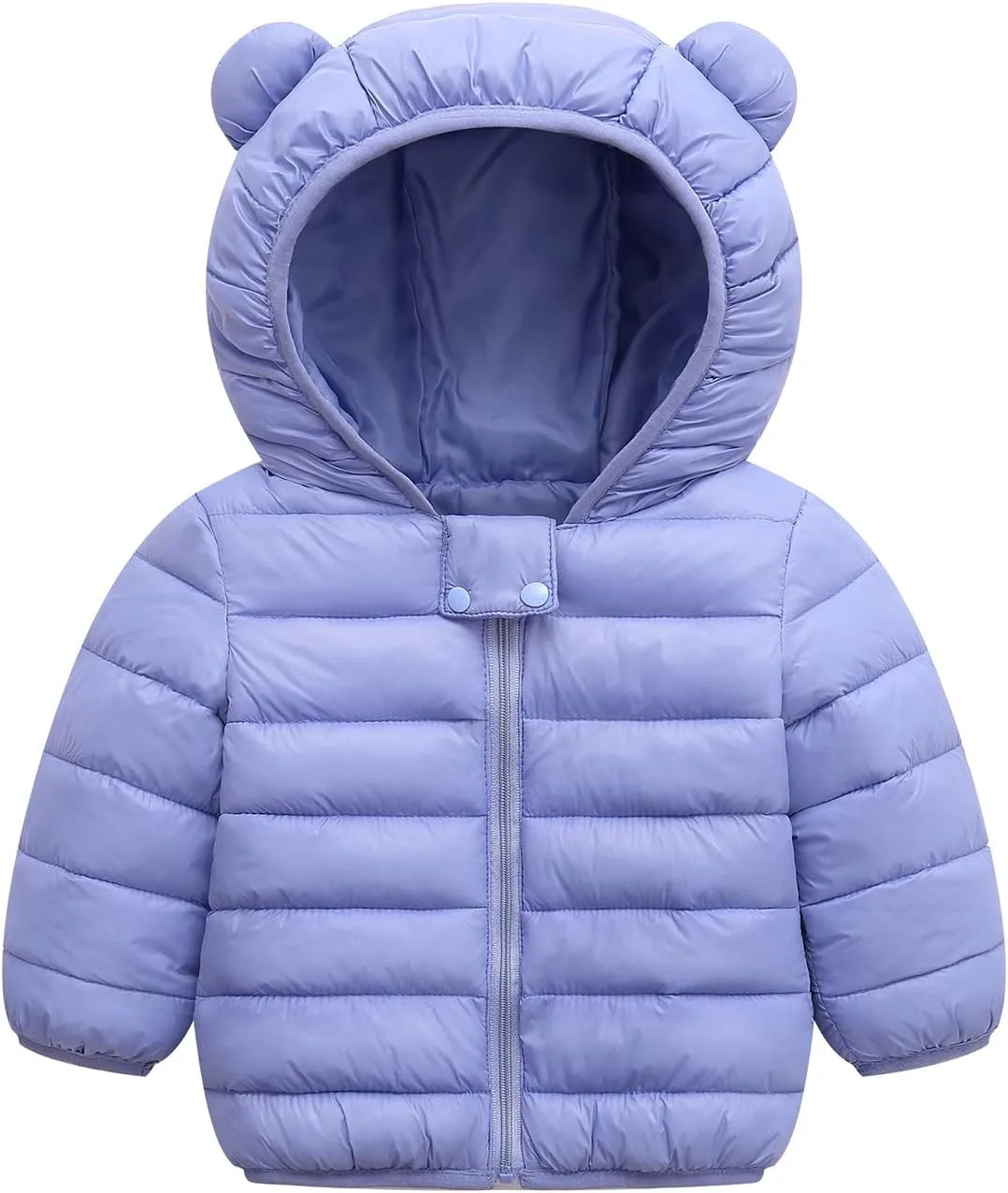 WUSENST Baby Boys Girls Winter Coats Hoods Light Puffer Down Jacket Outwear