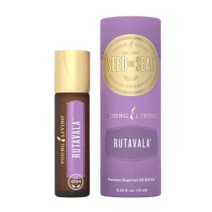 Young Living RutaVaLa Essential Oil Roll-On | 10 ml | Calming Aromatherapeutic Blend of Ruta, Lavender, and Valerian Essential Oils | Ideal for Relaxation and Wind-Down Routines