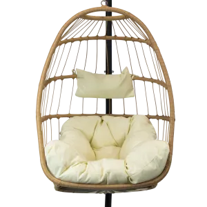 Zen Linen SpunPoly Cushion Set for Hanging Pod